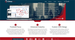 Desktop Screenshot of ohmztech.com